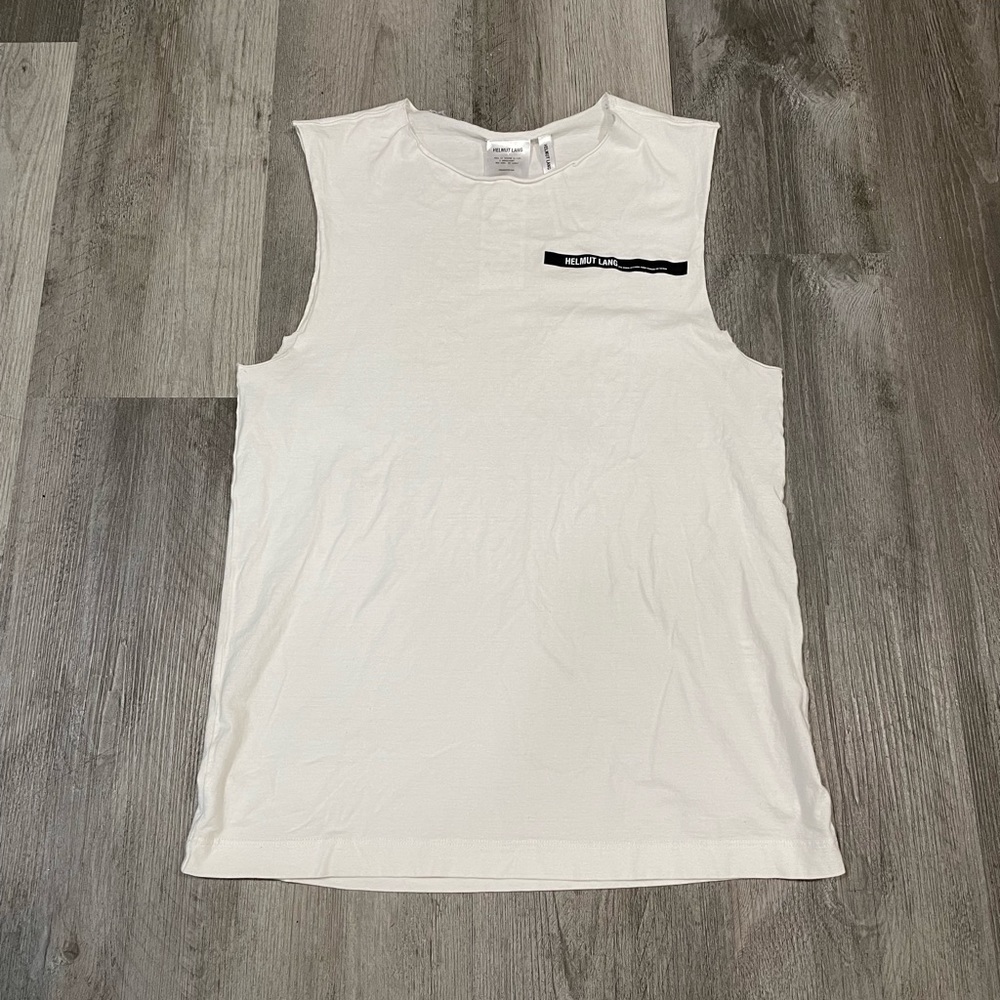 ❗️3/$10❗️Helmut Lang Black and White Muscle Tank Top